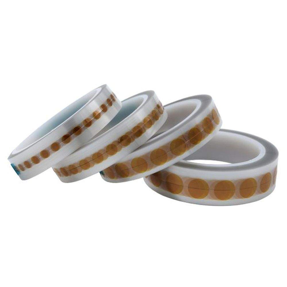 Kapton-/Polyimid-Punkte, 1000 Stück, D: 9 mm