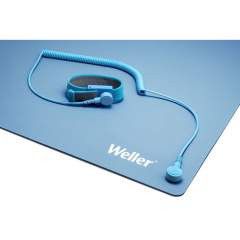 WELLER T0051403699. ESD table mat set, blue, 600 x 900 mm, 5 pcs.