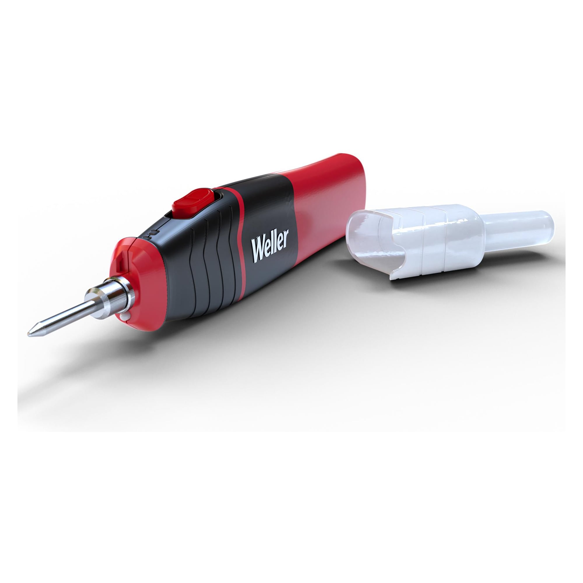 Fer à souder à piles 6,5/8 W avec LED, 4 piles AA, jusqu'à 482 °C - Weller WLIBAK8EU