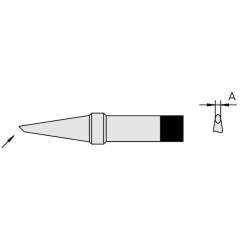 Weller 4PTCC7-1. Waver soldering tip PT-CC7, ro with shape, bevelled 3.2 mm, 370 °C