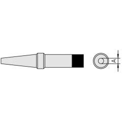 Weller 4PTCS7-1. Lötspitze PT-CS7 Rundform, 3,2 mm, 370 °C