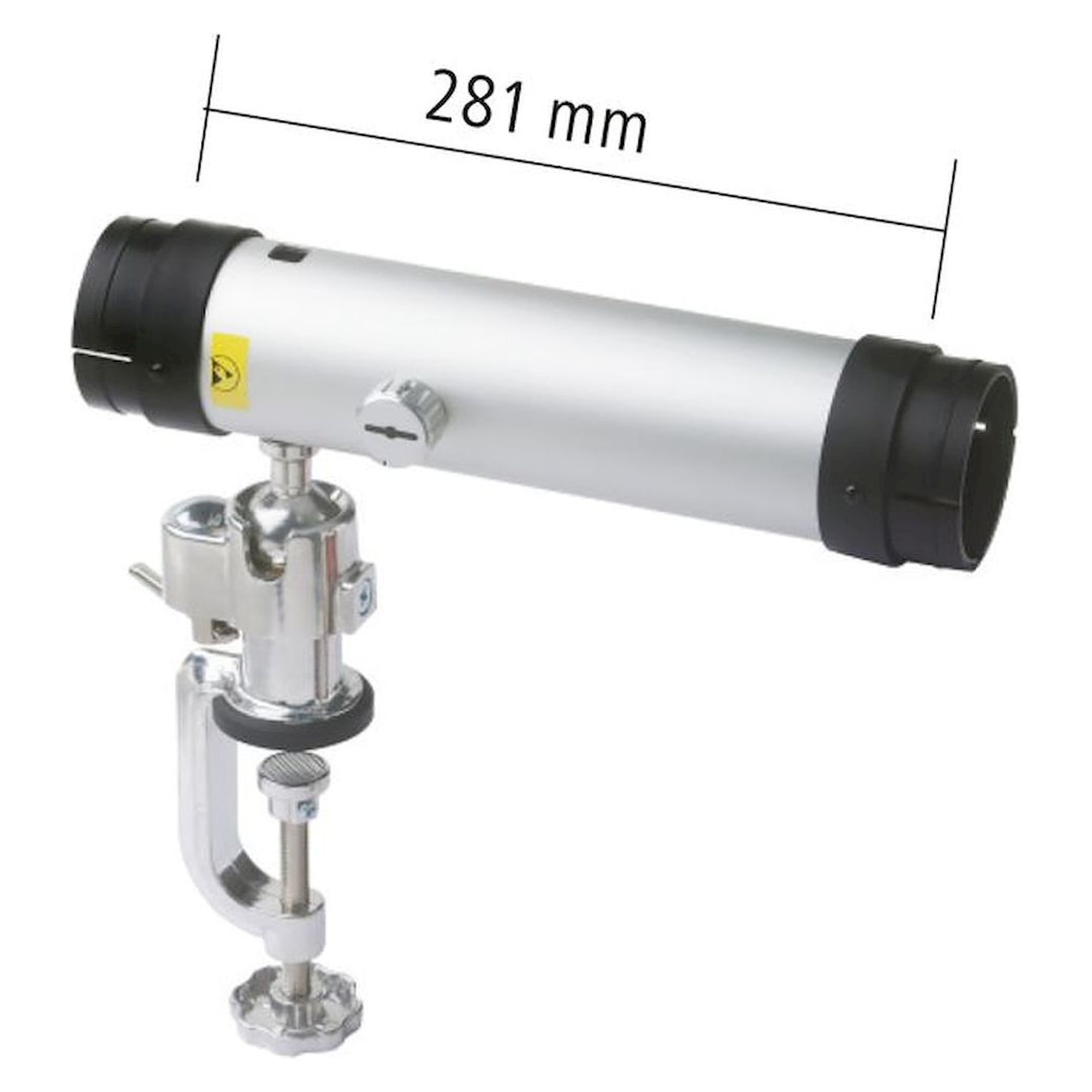 Weller FT-3446N. Easy-Click 60 Aluminium-Absaugarm mit Kugelgelenk, Absperrventil und Kugelgelenk-Tischklemme