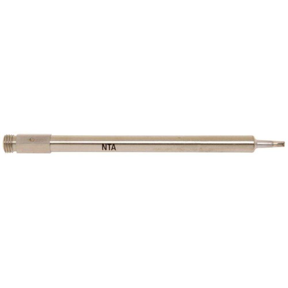 Weller NTA. Waver soldering tip NT-A Chisel shape, width 1.6 mm, thickness 0.4 mm, length 9.5 mm