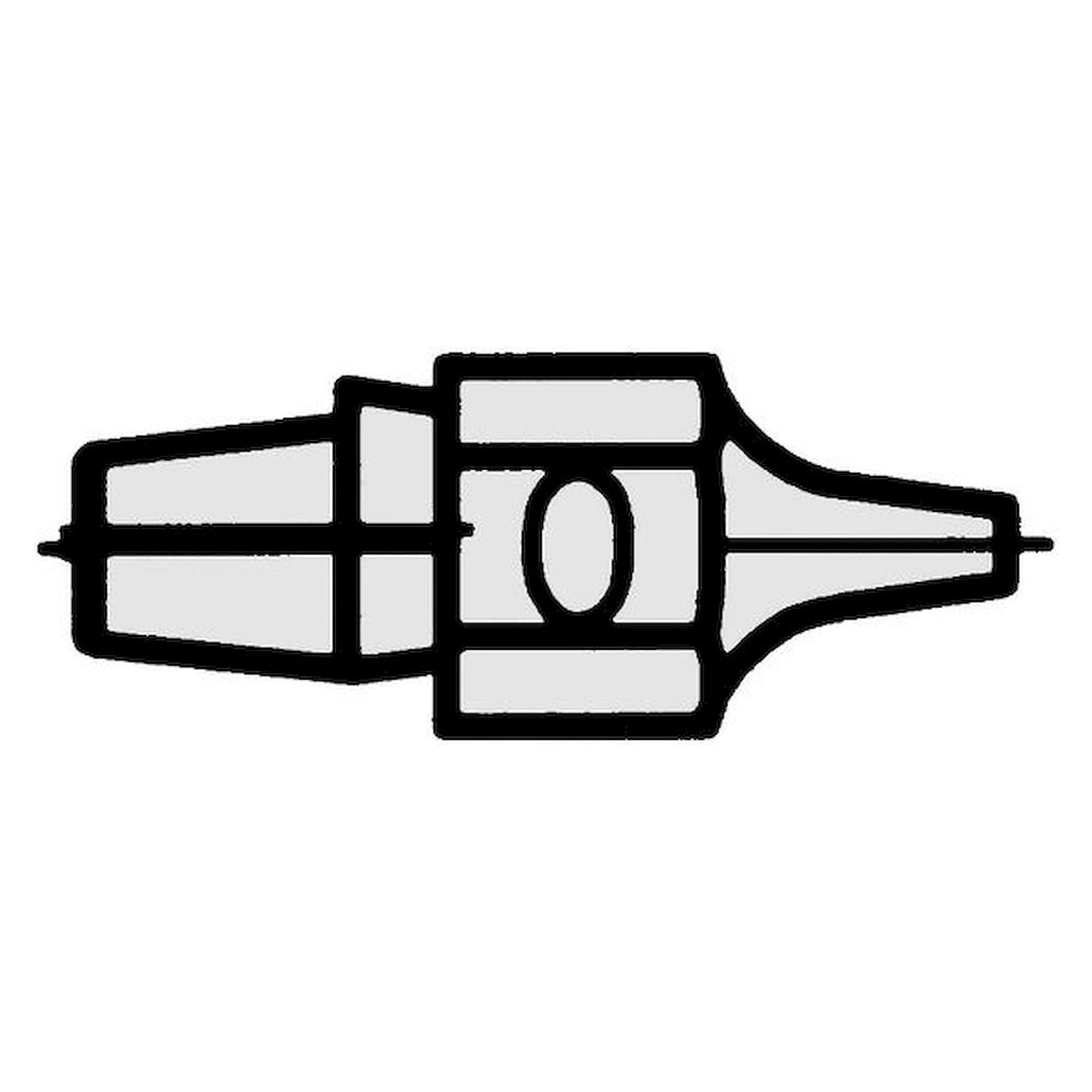 Weller T0051314099. DX 110 Saugdüse Außen 1,9 mm, Innen 0,7 mm
