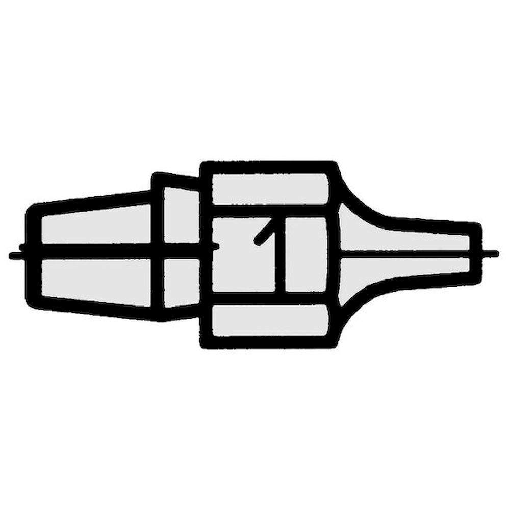 Weller T0051314199. DX 111 Saugdüse Außen 2,5 mm, Innen 0,7 mm