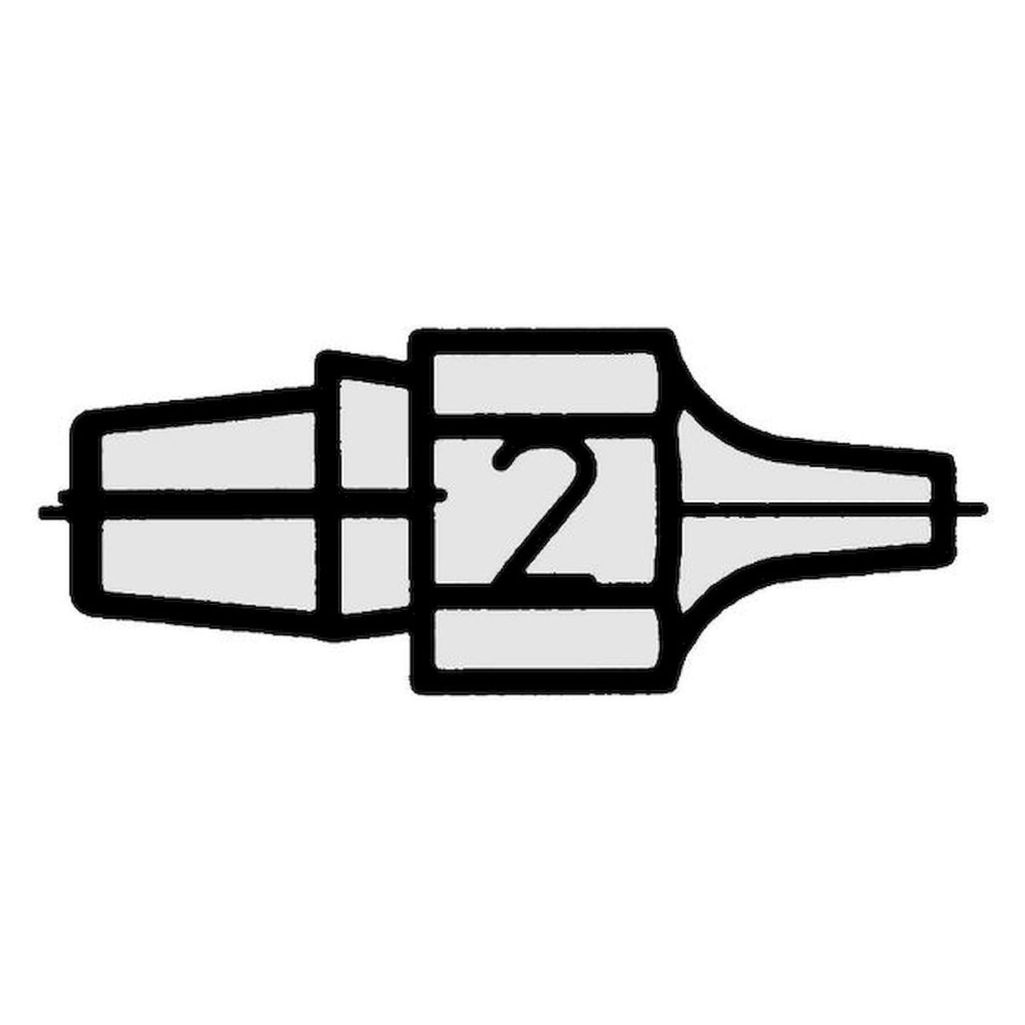 Weller T0051314299. DX 112 Saugdüse Außen 2,3 mm, Innen 1 mm