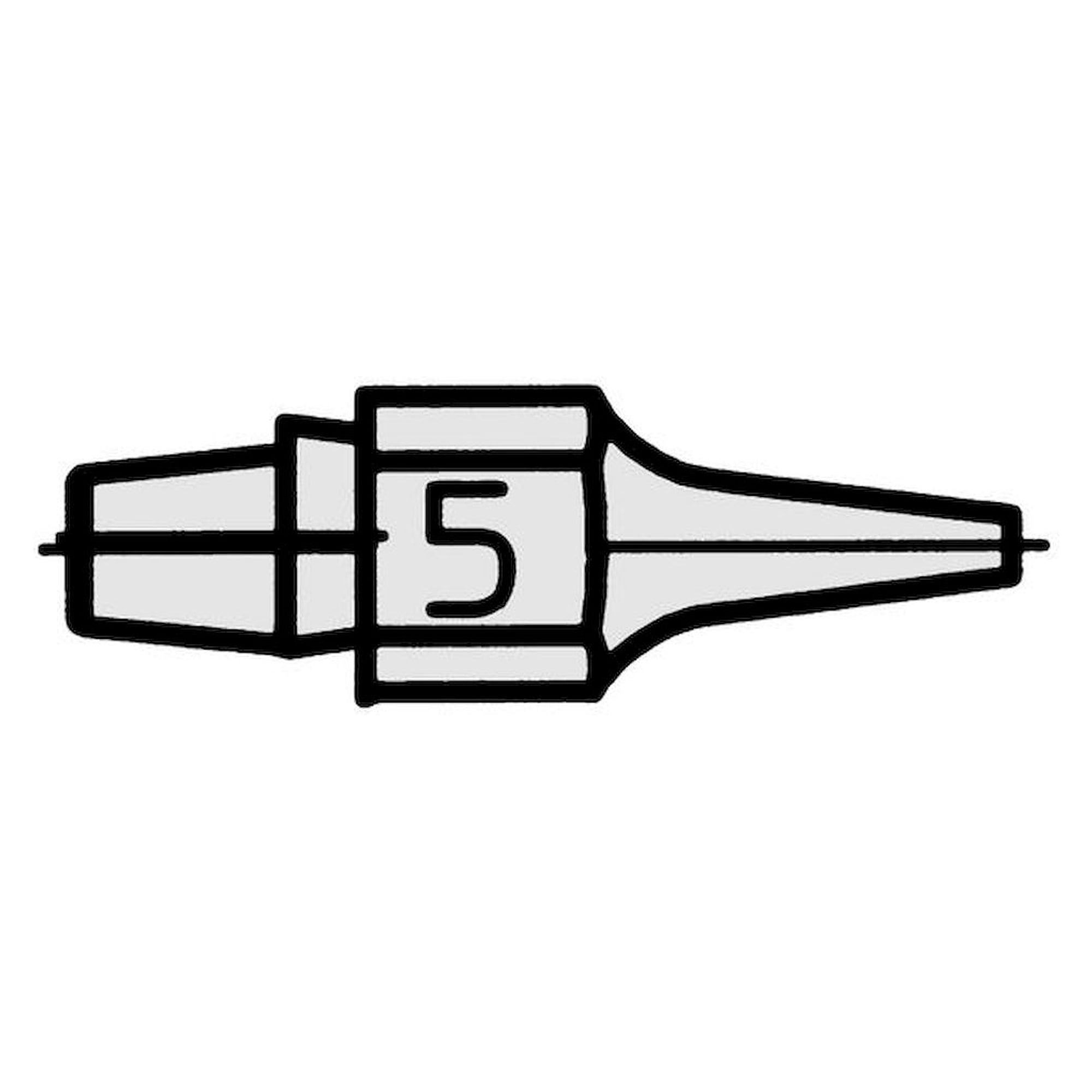 Weller T0051314599. DX 115 Saugdüse, Außen 1,9 mm, Innen 0,7 mm