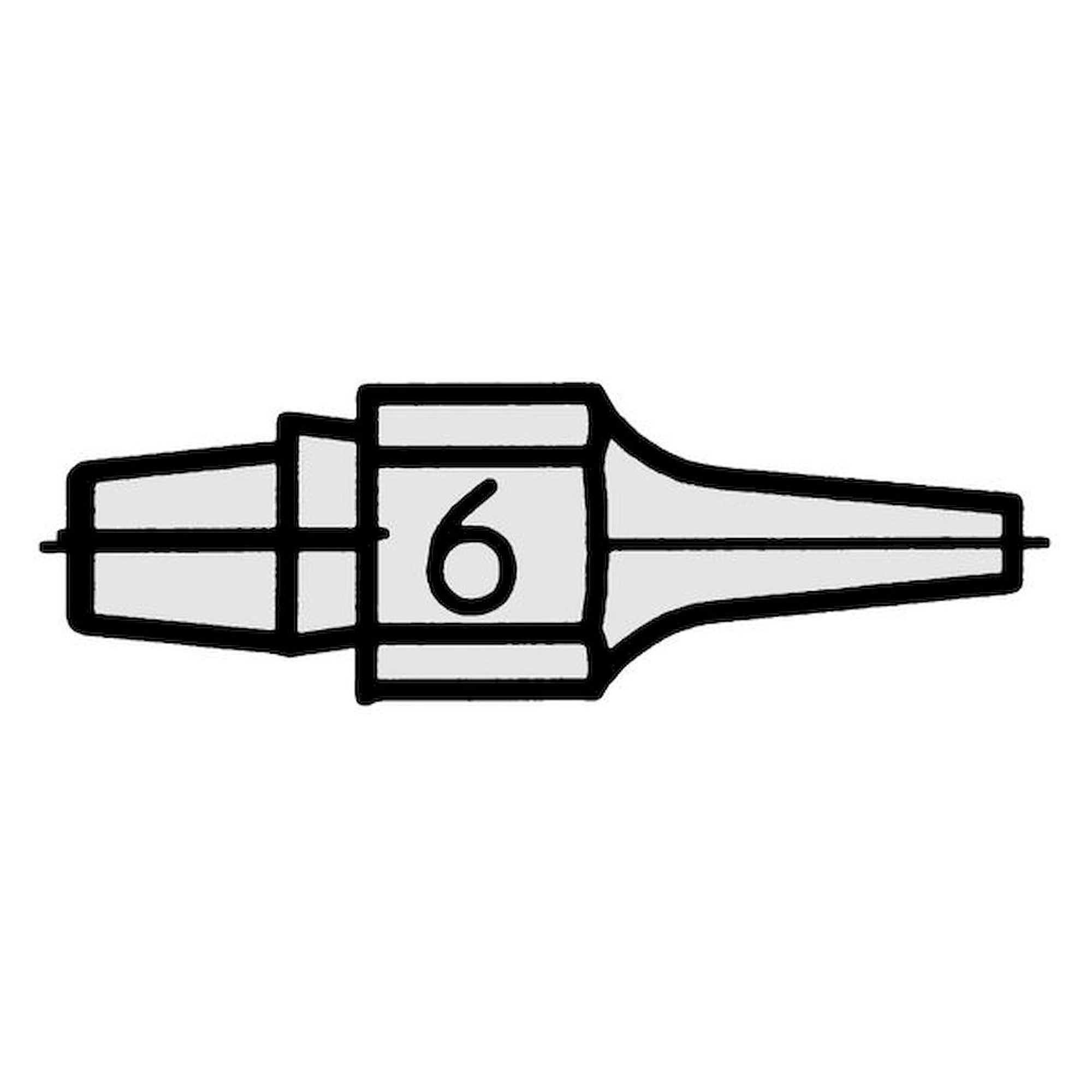 Weller T0051314699. DX 116 Saugdüse, Außen 2,7 mm, Innen 1,2 mm