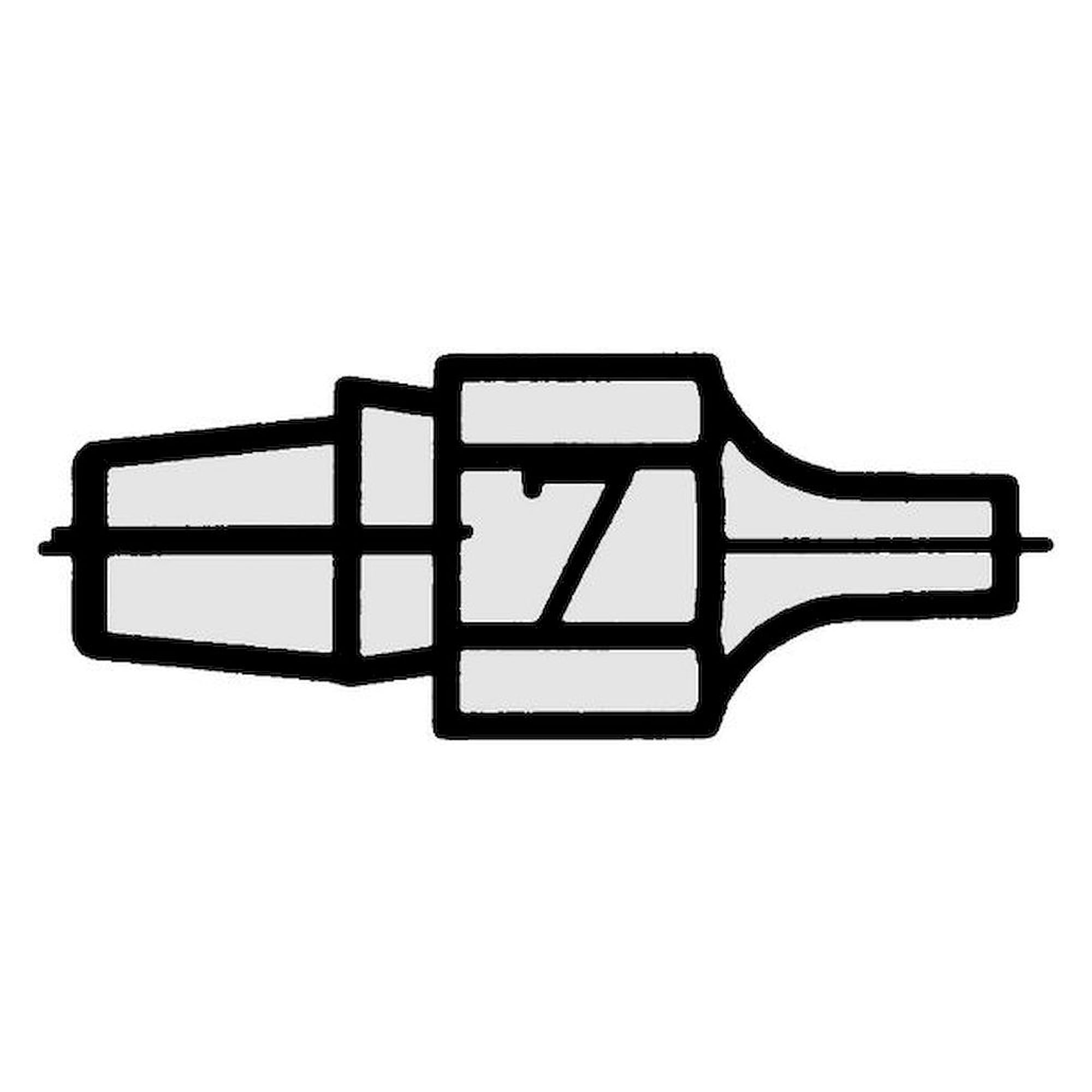 Weller T0051314799. DX 117 Saugdüse, Außen 2,9 mm, Innen 1,5 mm