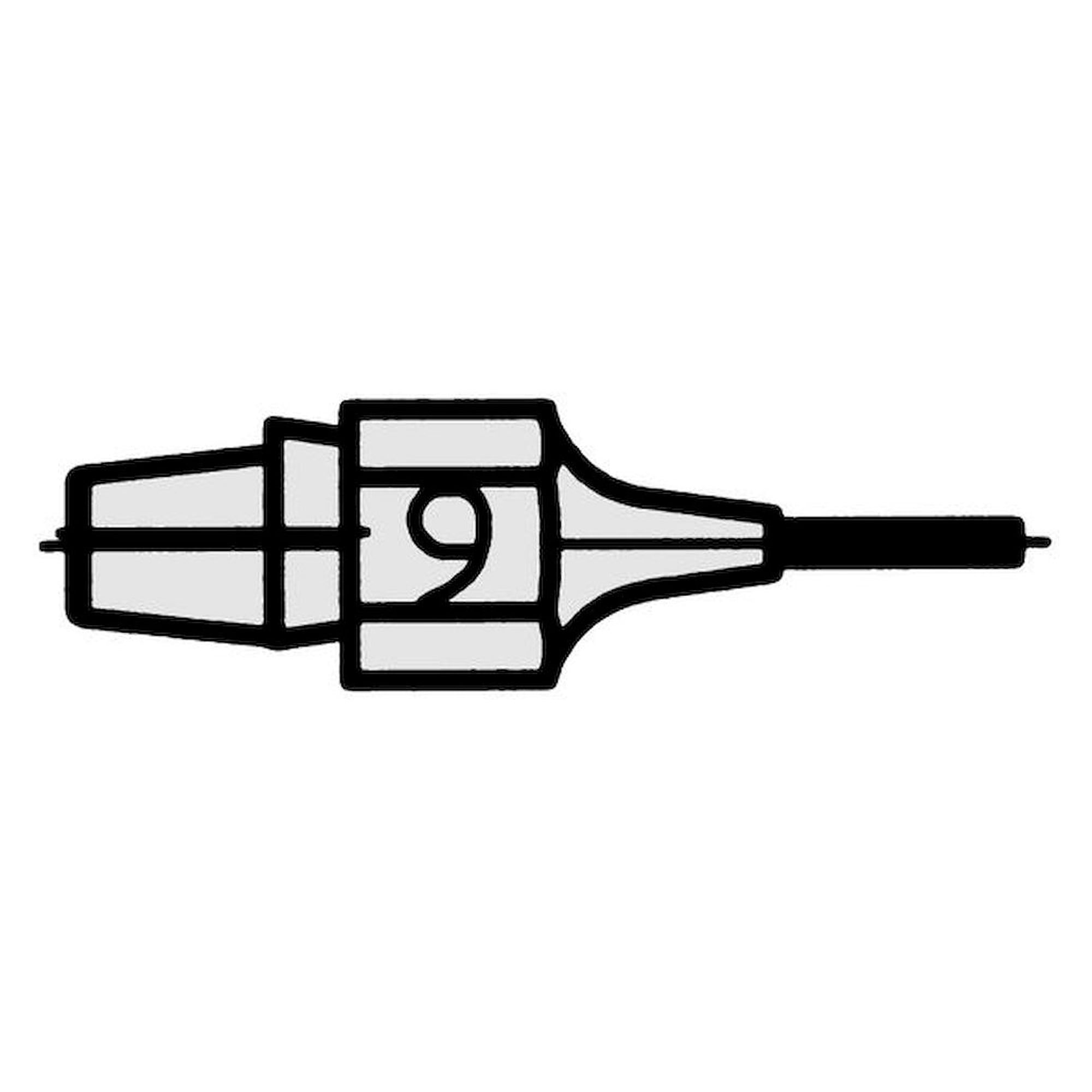 Weller T0051315199. DX 119 Saugdüse, Außen 1,1 mm, Innen 0,7 mm