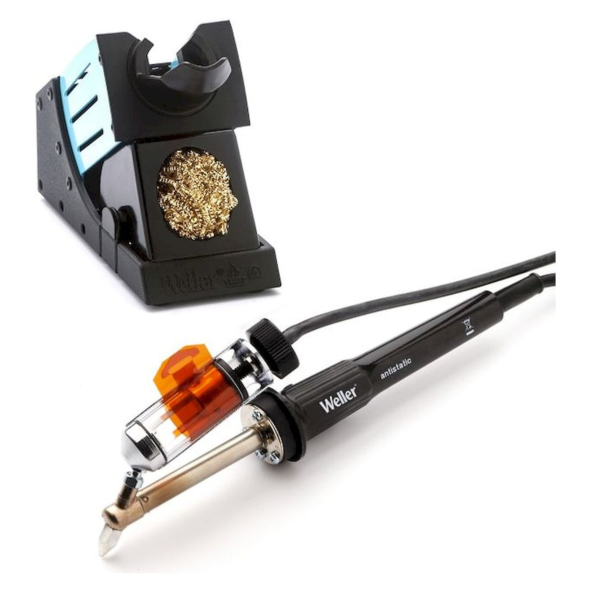 Weller T0051318399N. DSX 80 Set, Desoldering iron with safety rest, 80 W, for horizontal working