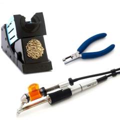Weller T0051320299N. WXDP 120 Set, Desoldering iron with safety rest, 120 W, for horizontal work
