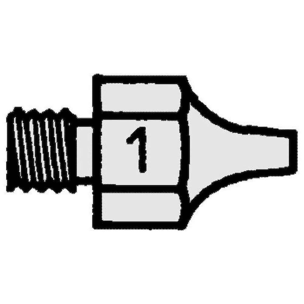 Weller T0051351199. DS 111 Saugdüse, Außen 2,5 mm, Innen 0,7 mm