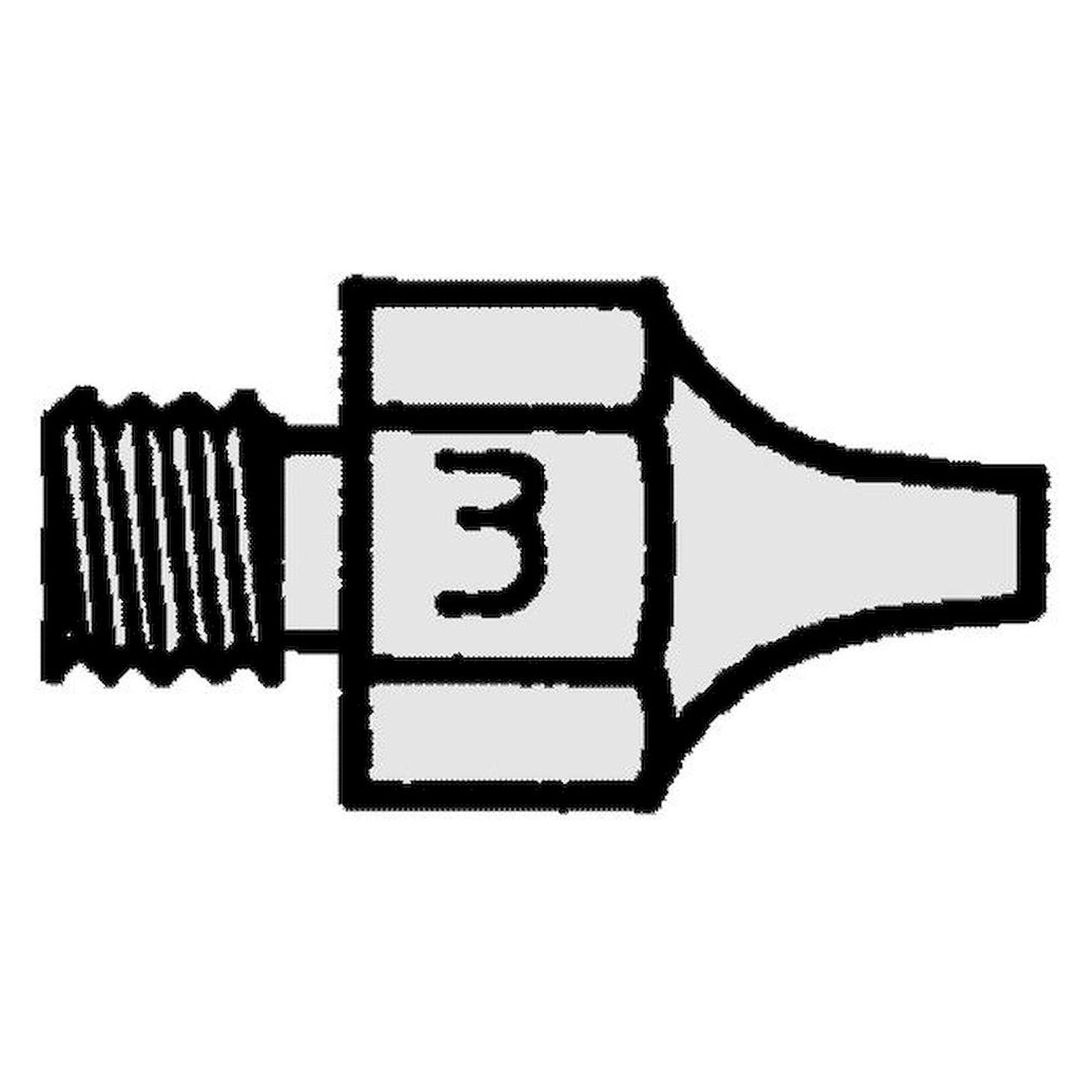 Weller T0051351399. DS 113 Saugdüse, Außen 2,5 mm, Innen 1,2 mm