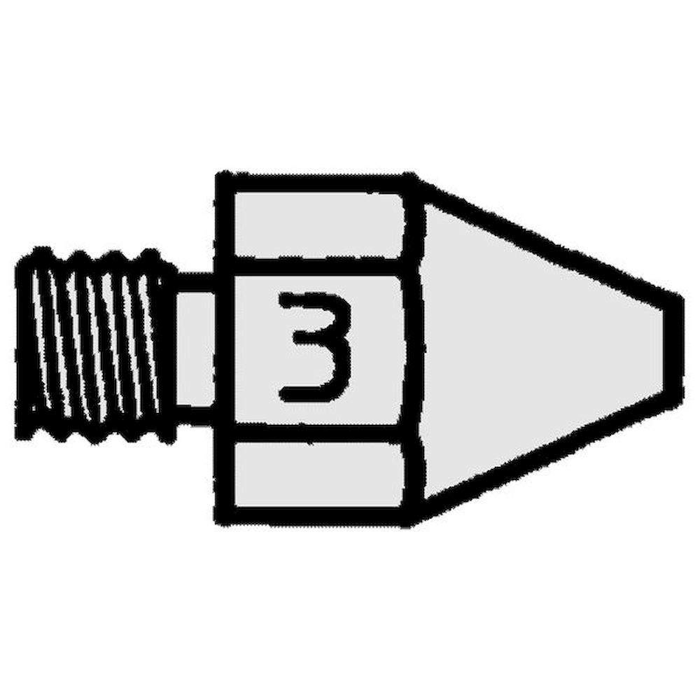 Weller T0051353099. DS 113 HM Saugdüse, Außen 2,5 mm, Innen 1,2 mm