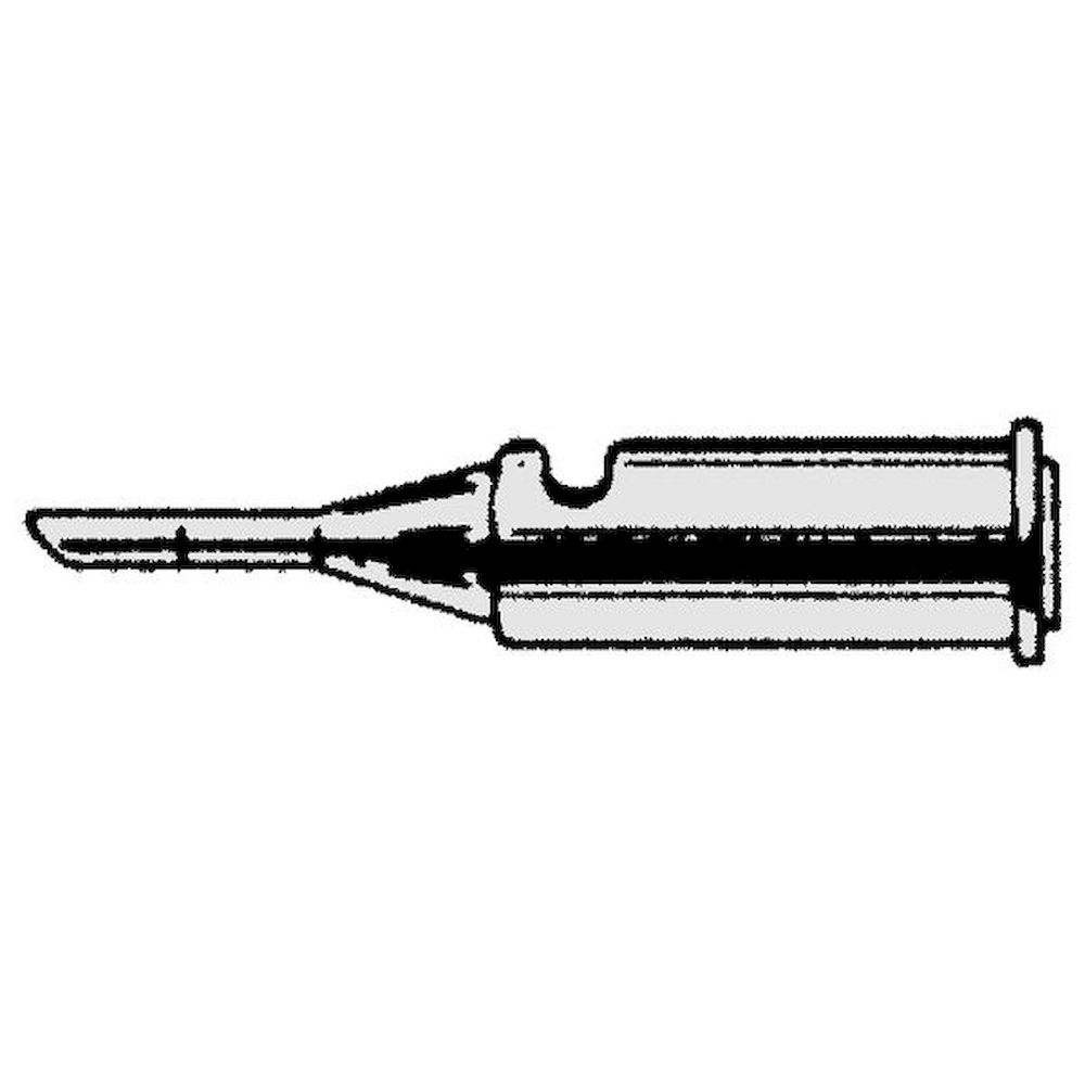Weller T0051612399. Lötspitze Pyropen 70-01-04 rund abgeschrägt, D: 3 mm