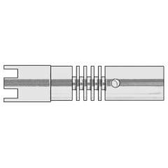 Weller T0051615099. Soldering nozzle 70-07SU for pyropes, not for piezo version