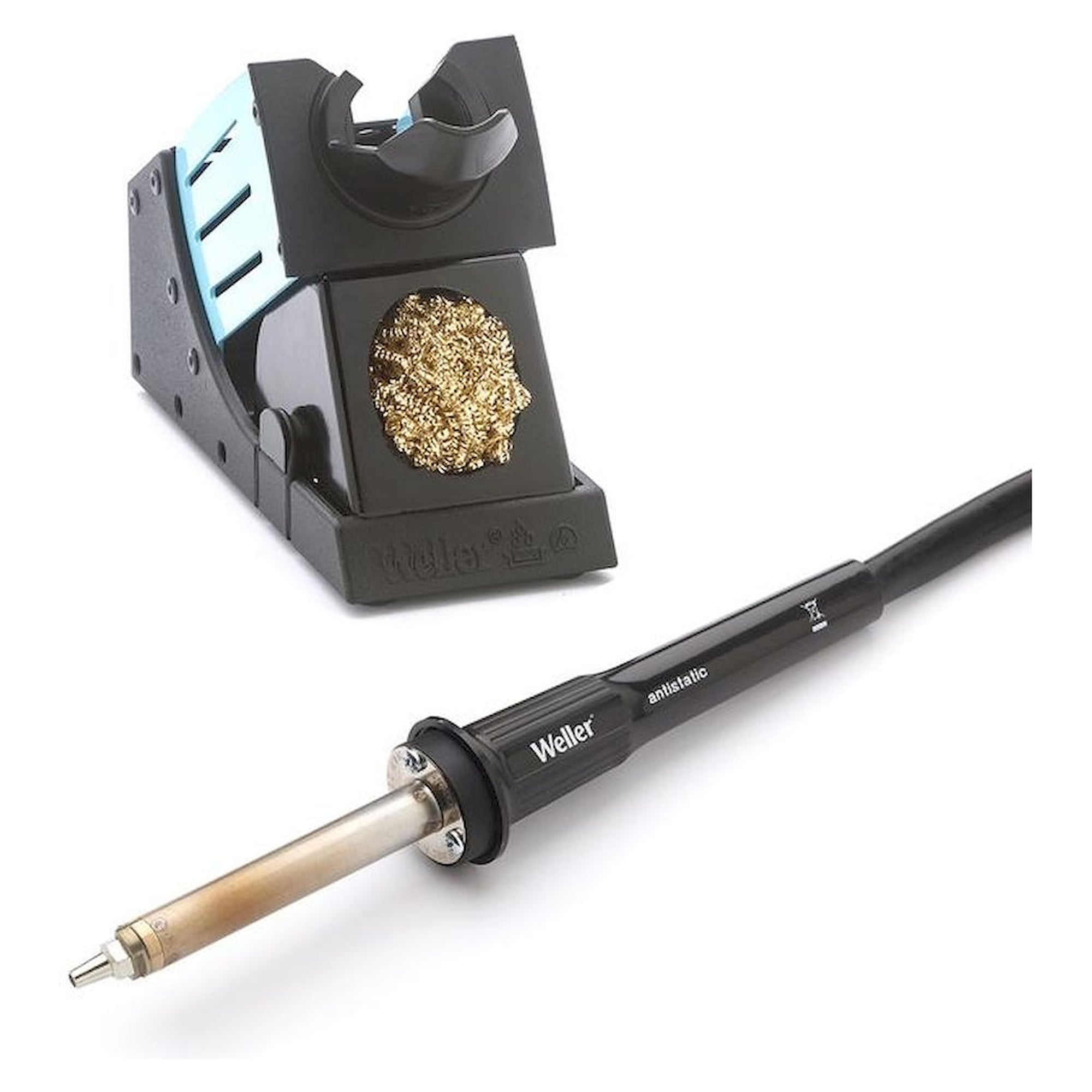 Weller T0052711799N. HAP 200 Set, hot air soldering iron with safety rest, 200 W, Silver-Line technology