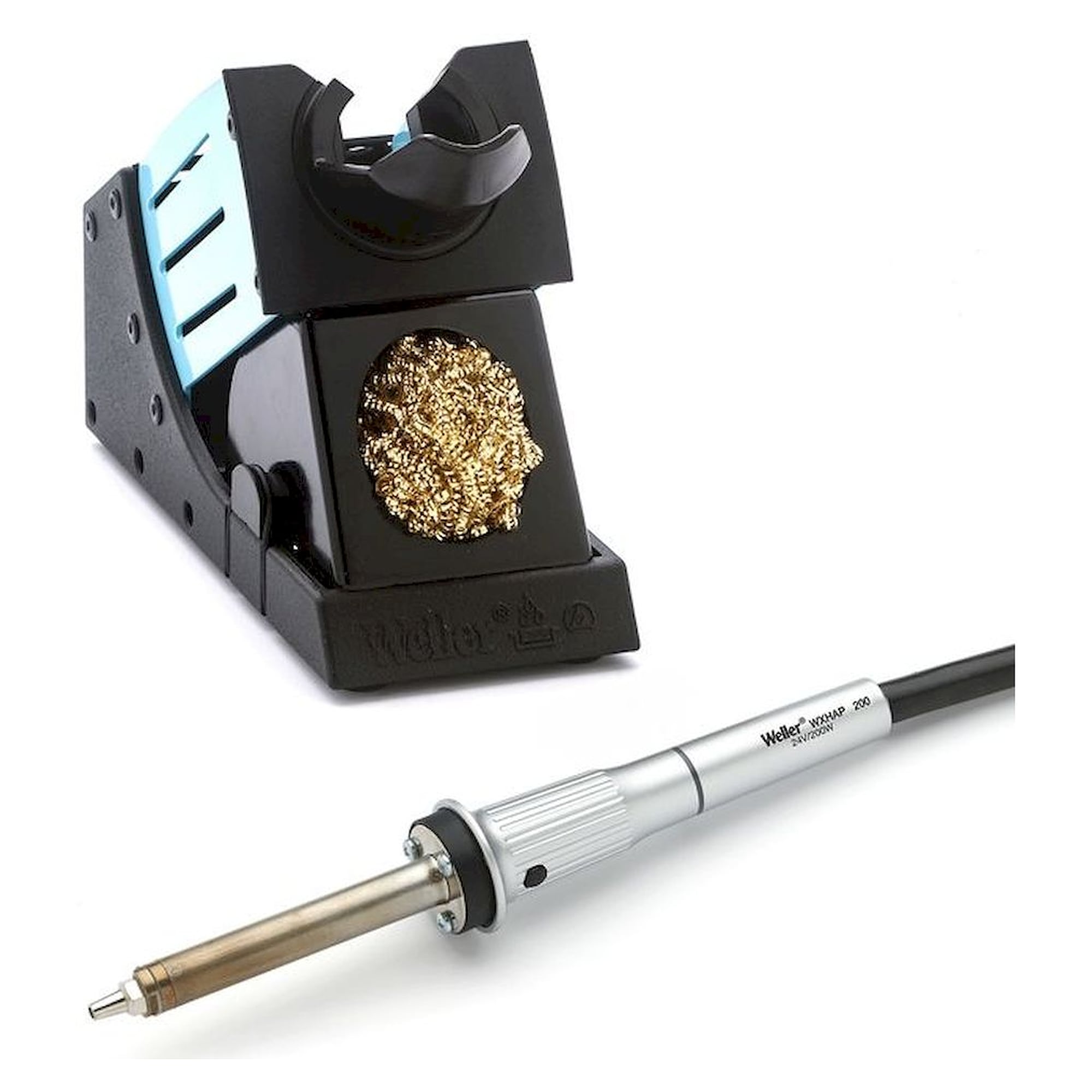 Weller T0052712099N. WXHAP 200 Set, hot air soldering iron with safety rest, 200 W