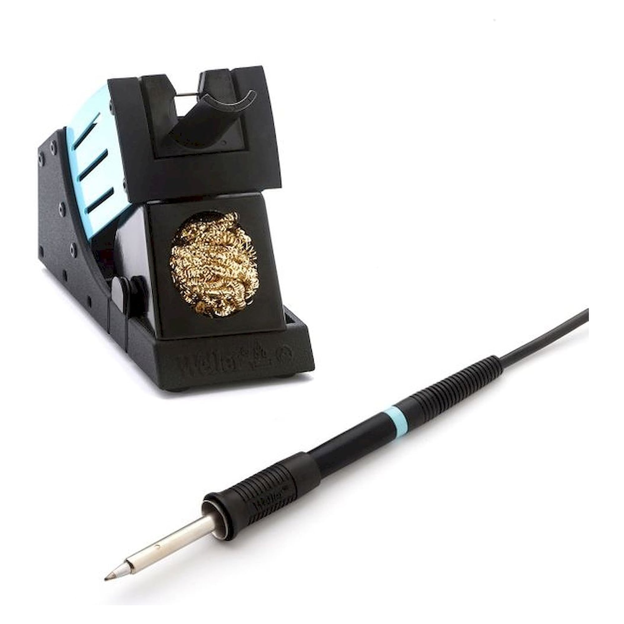 Weller T0052918199N. WP 80 Set, soldering iron with safety rest, 80 W, Silver-Line technology
