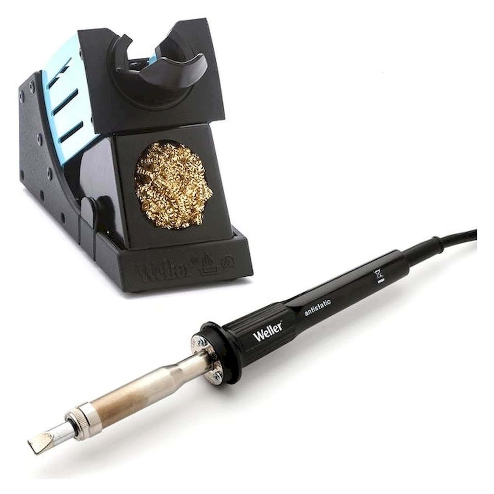 Weller T0052918999N. WSP 150 Set, soldering iron with safety rest, 150 W, Silver-Line technology