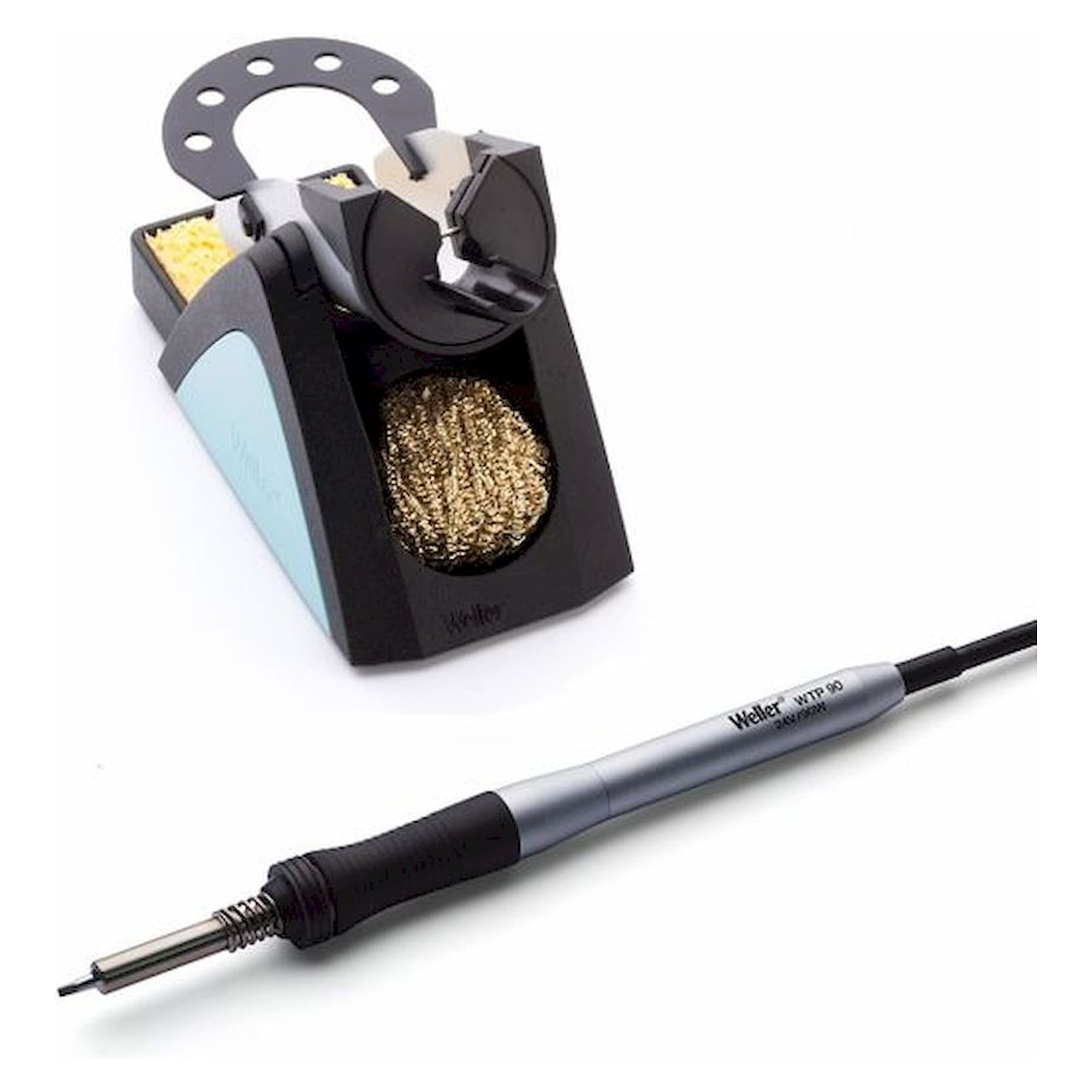 Weller T0052922399N. WTP 90 Set, hybrid soldering iron with safety rest, 90 W, Power-Response technology