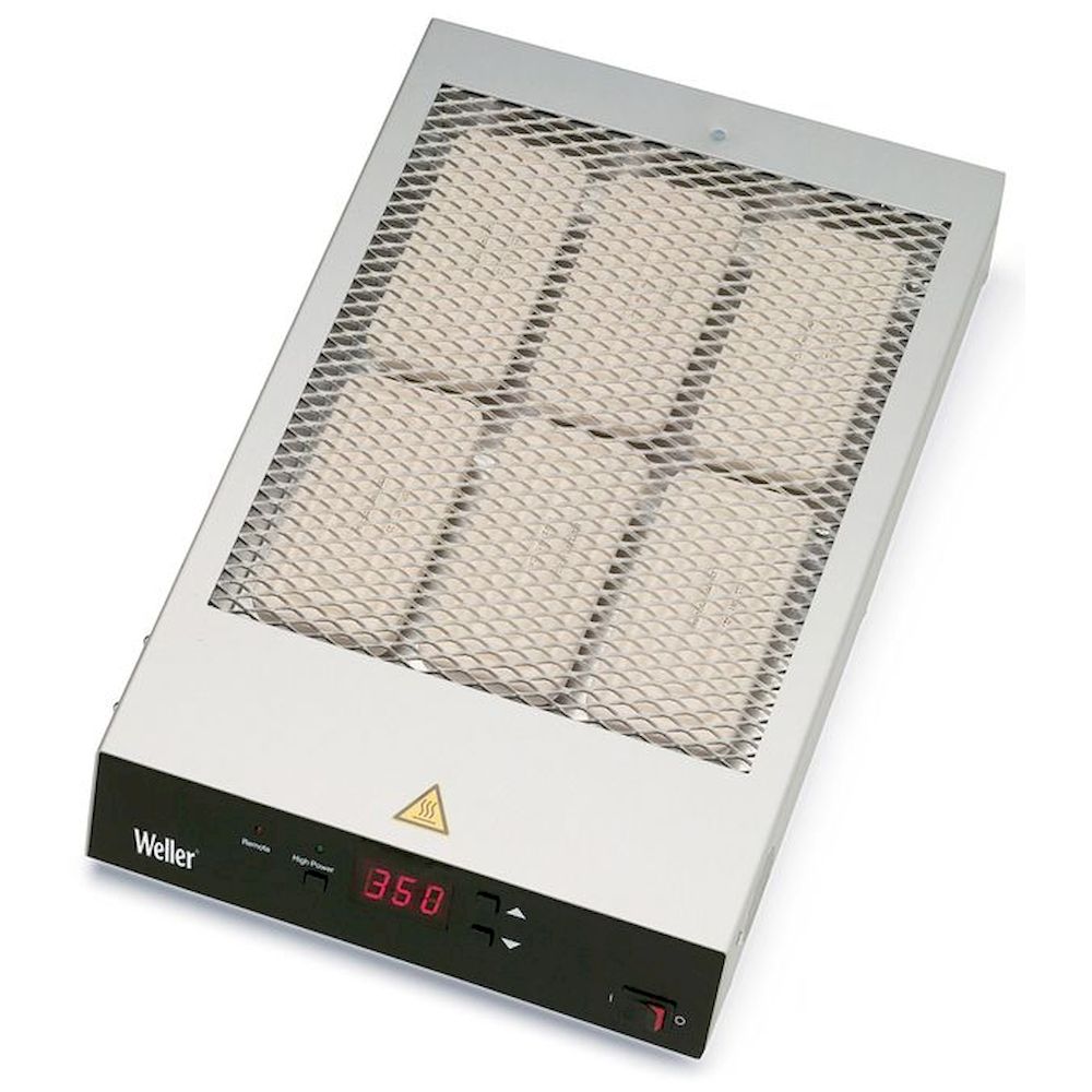 Weller T0053364699N. WHP-3000/1200 Watt Infrarotvorheizplatte, mit Easy Fix Leiterplattenhalter