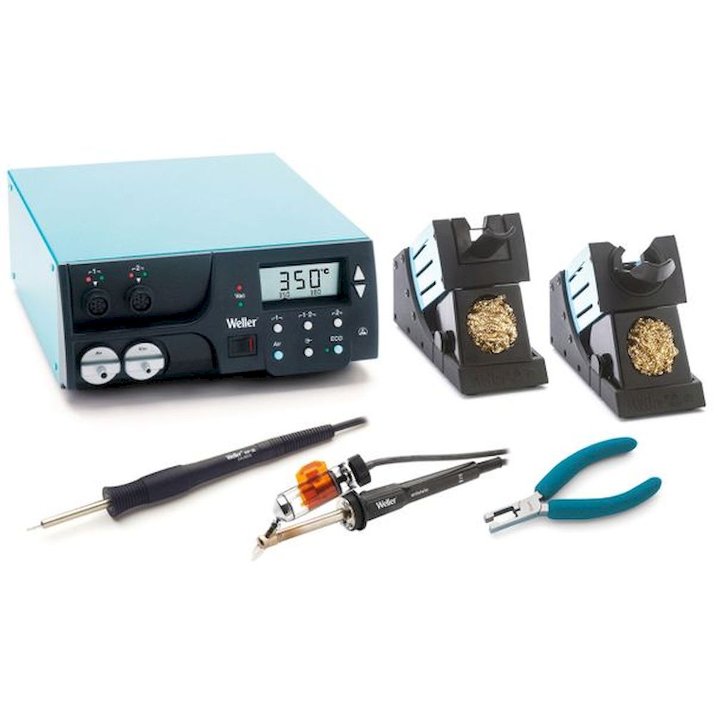 Weller T0053380870N. WR 2000ER, digitale 2-Kanal-Reworkstation, 250 W (300 W)