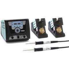 Weller T0053421399N. WX 2020, digitale 2-Kanal-Lötstation Set, 200 W (255 W)