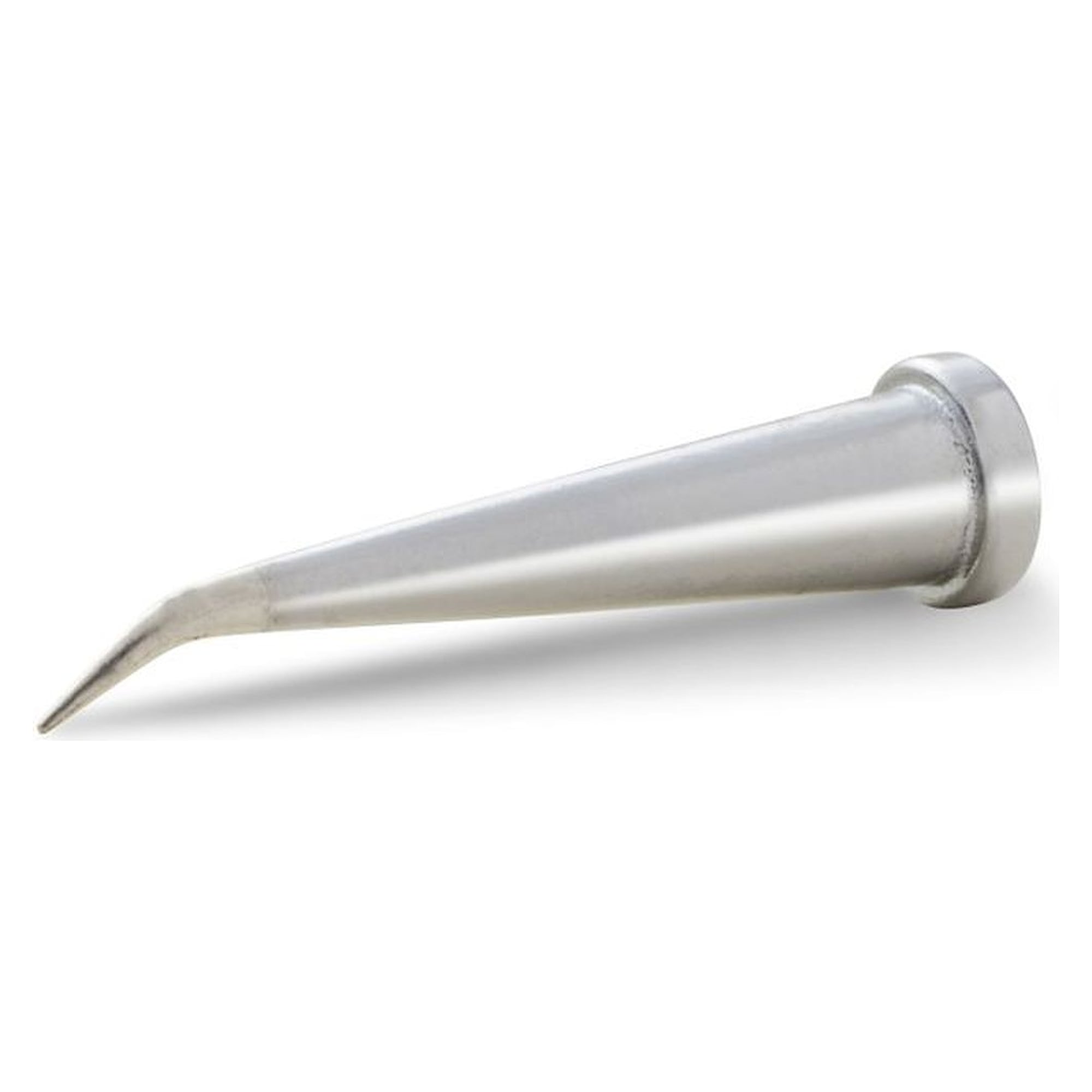 Weller T0054442499. Waver soldering tip LT-1LX, long conical bend 35°, D: 0.2 mm