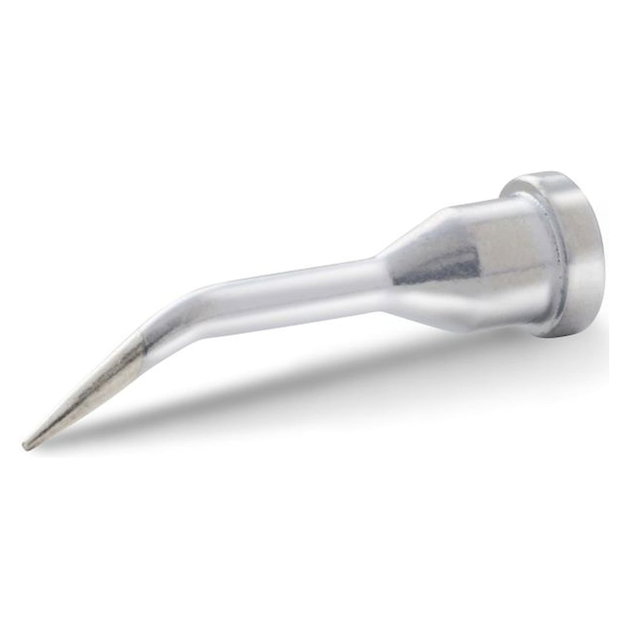 Weller T0054442699. Waver soldering tip LT-series, ro with shape slim curved 30°, D: 0,4 mm