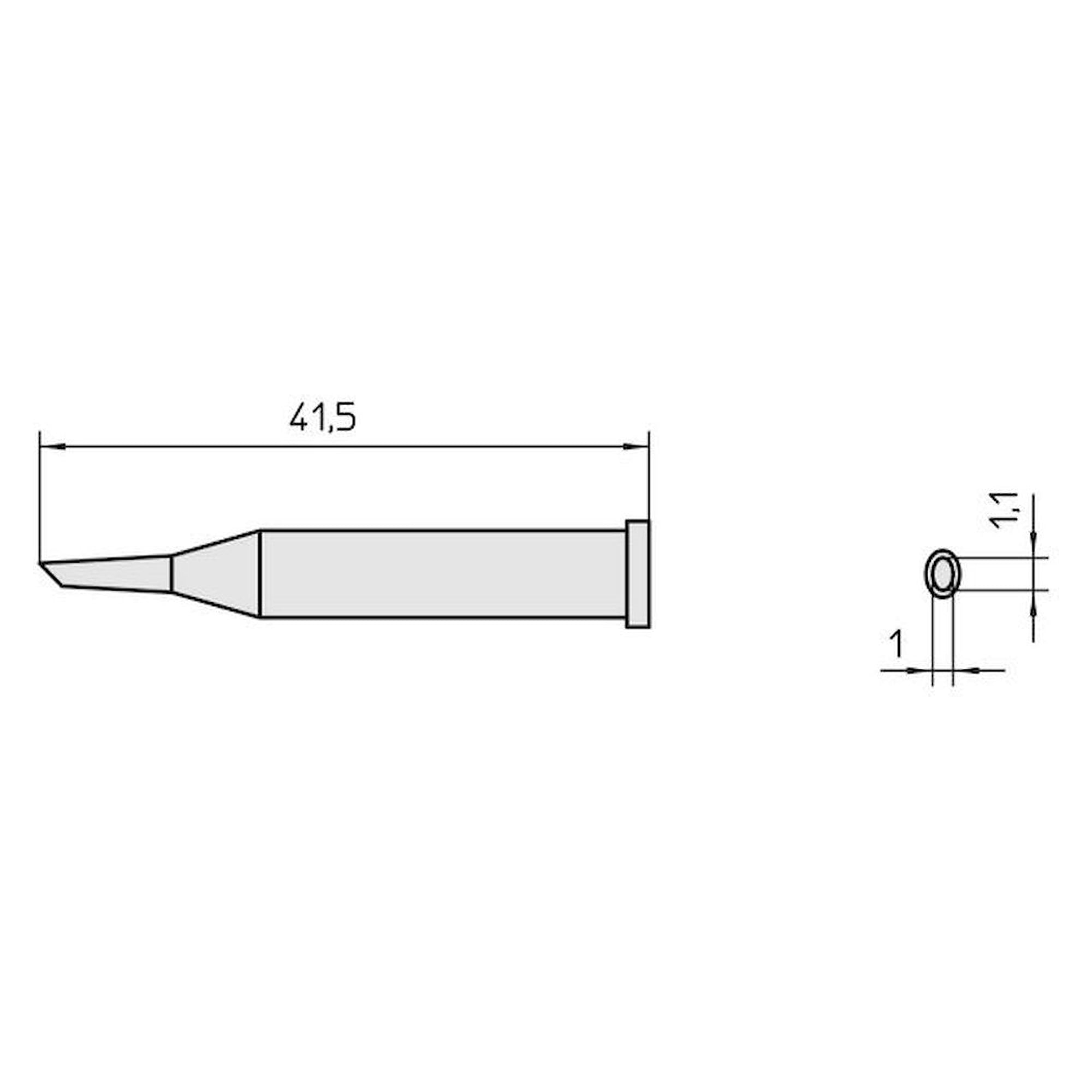 Weller T0054473999. Lötspitzen XT-GW3 für Lötkolben WP 120/WXP 120