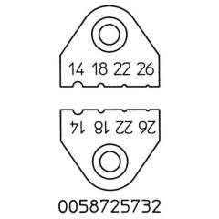 Weller T0058725732. Stripping knife set for WST20/WST82