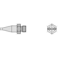 Weller T0058727774N. F02 Flat nozzle, 8x1.5 mm