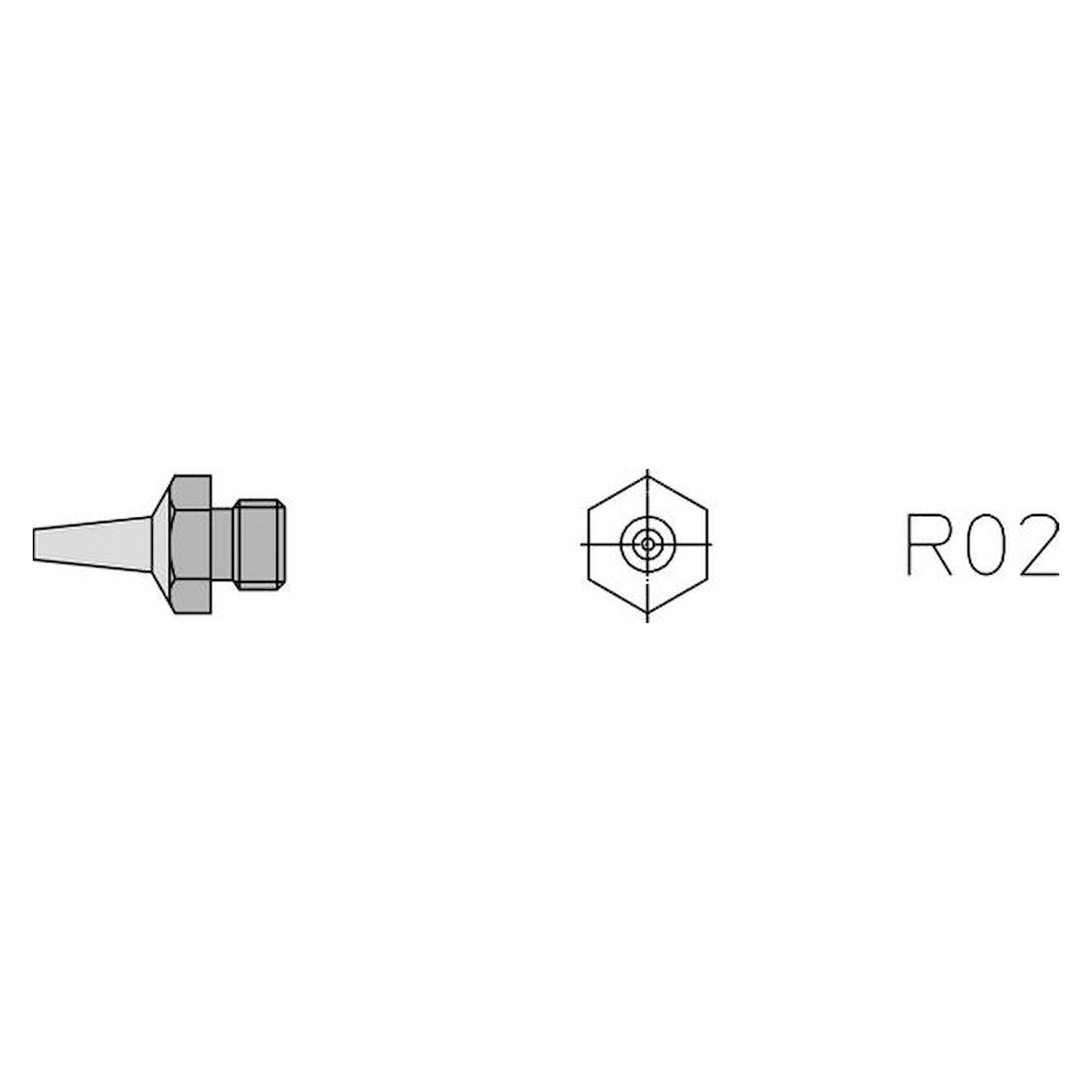 Weller T0058727823. R02 Runddüse, D: 0,8 mm
