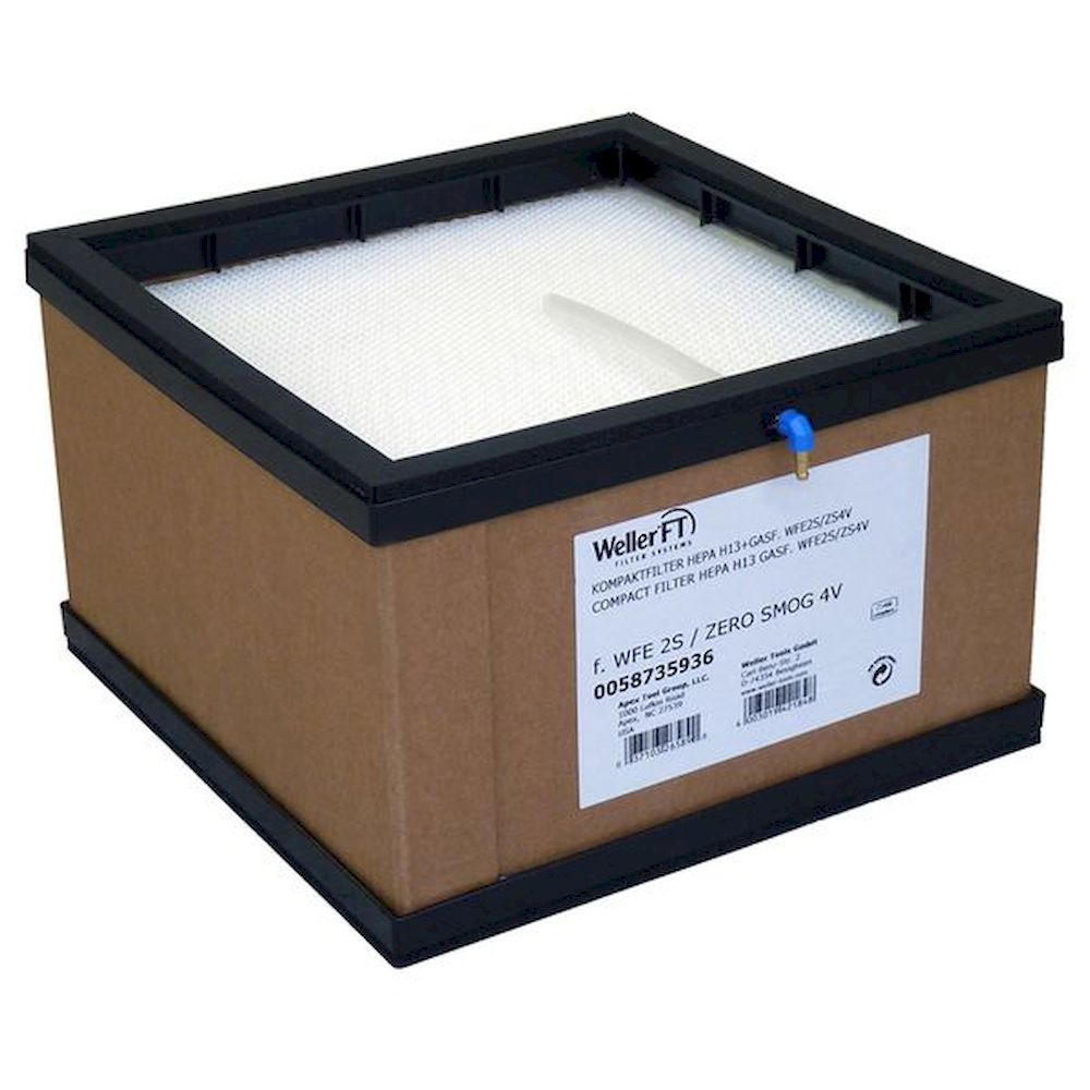 Weller T0058735936N. Kompaktfilter, für Zero Smog 4V, WFE 2S
