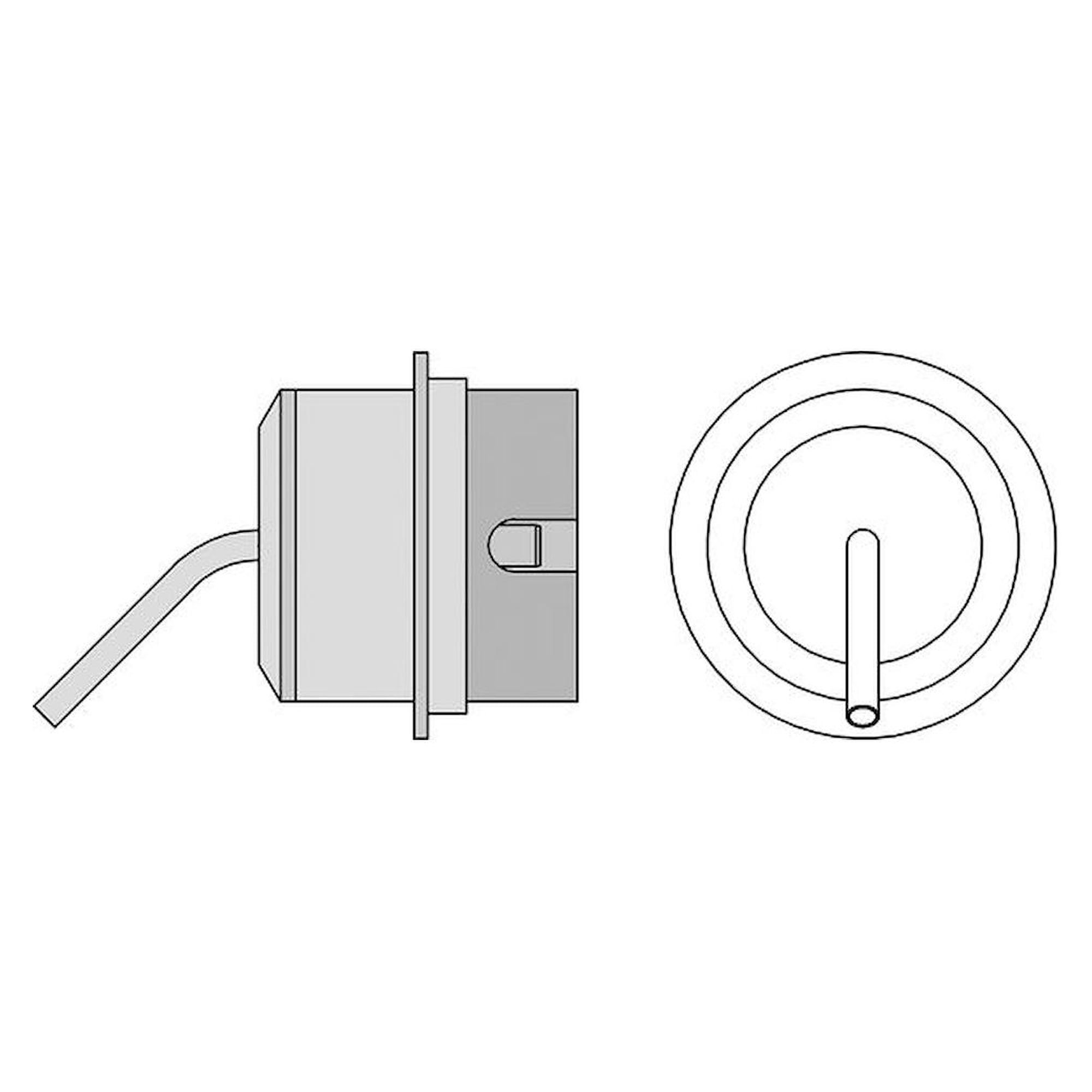 Weller T0058736882N. Buse ronde à air chaud NR02, D : 1,7 mm, 45°