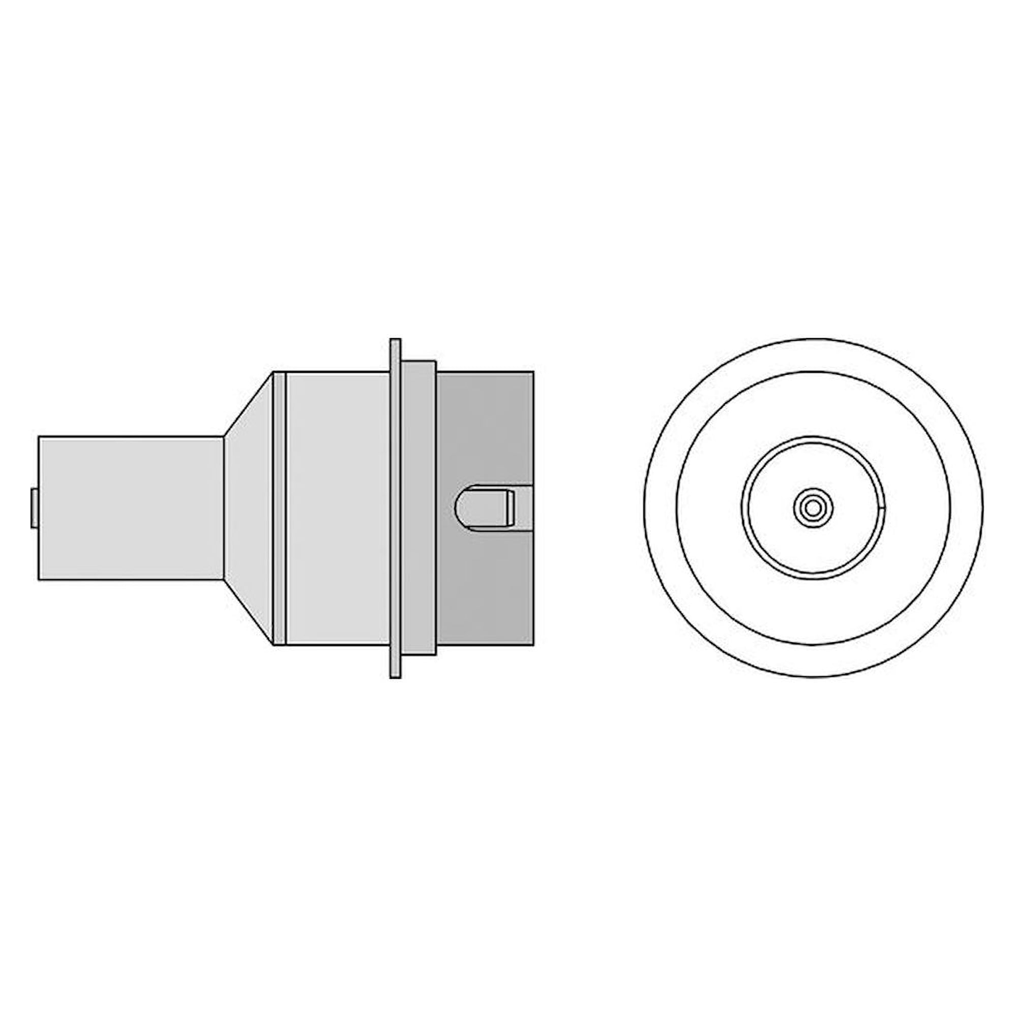 Weller T0058750772N. NRV10 Hot air nozzle with vacuum, D: 10 mm