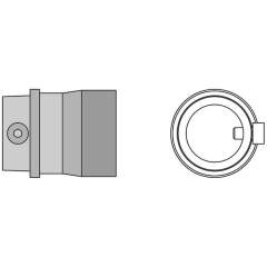 Weller T0058768747N. TNA nozzle adapter for WTHA 1