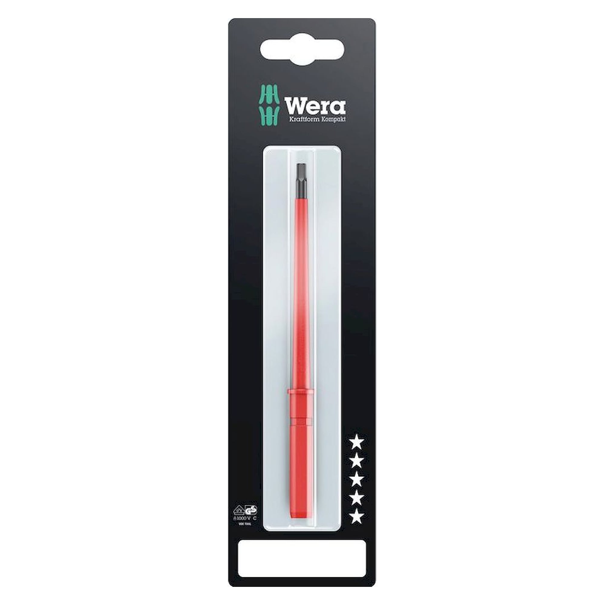 WERA 5004420001. Kraftform Kompakt VDE 64 i SB, 2,5 x 154 mm