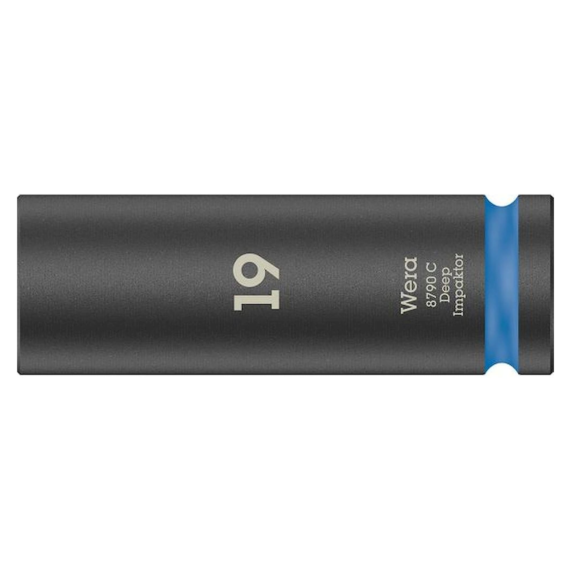 WERA 5004836001. Impactor Deep socket with 1/2" drive 8790 C, 19 x 83 mm.