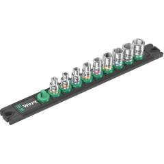 WERA 5005400001. Nut magnetic bar A 4 Zyklop socket set, 1/4" drive, 9 pcs.