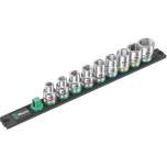 WERA 5005480001. Nut magnetic bar C Imperial 1 Zyklop socket set, 1/2" drive, inch, 9 pieces