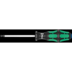 WERA 5022805001. 352 Ball end screwdriver for hexagon socket screws, 81 mm