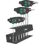 WERA 5023453001. Cross-handle screwdriver set 454/7 HF 2, Hex-Plus with holding function, 7 pieces