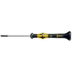 WERA 5030110001. 1550 ESD Micro PH 00 x 60 mm, Kraftform Micro Cross-recess screwdriver