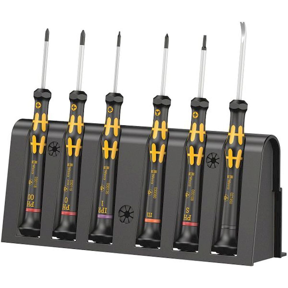 Wera 5030182001. Kraftform Micro 6 ESD Smartphone-Reparaturset 1