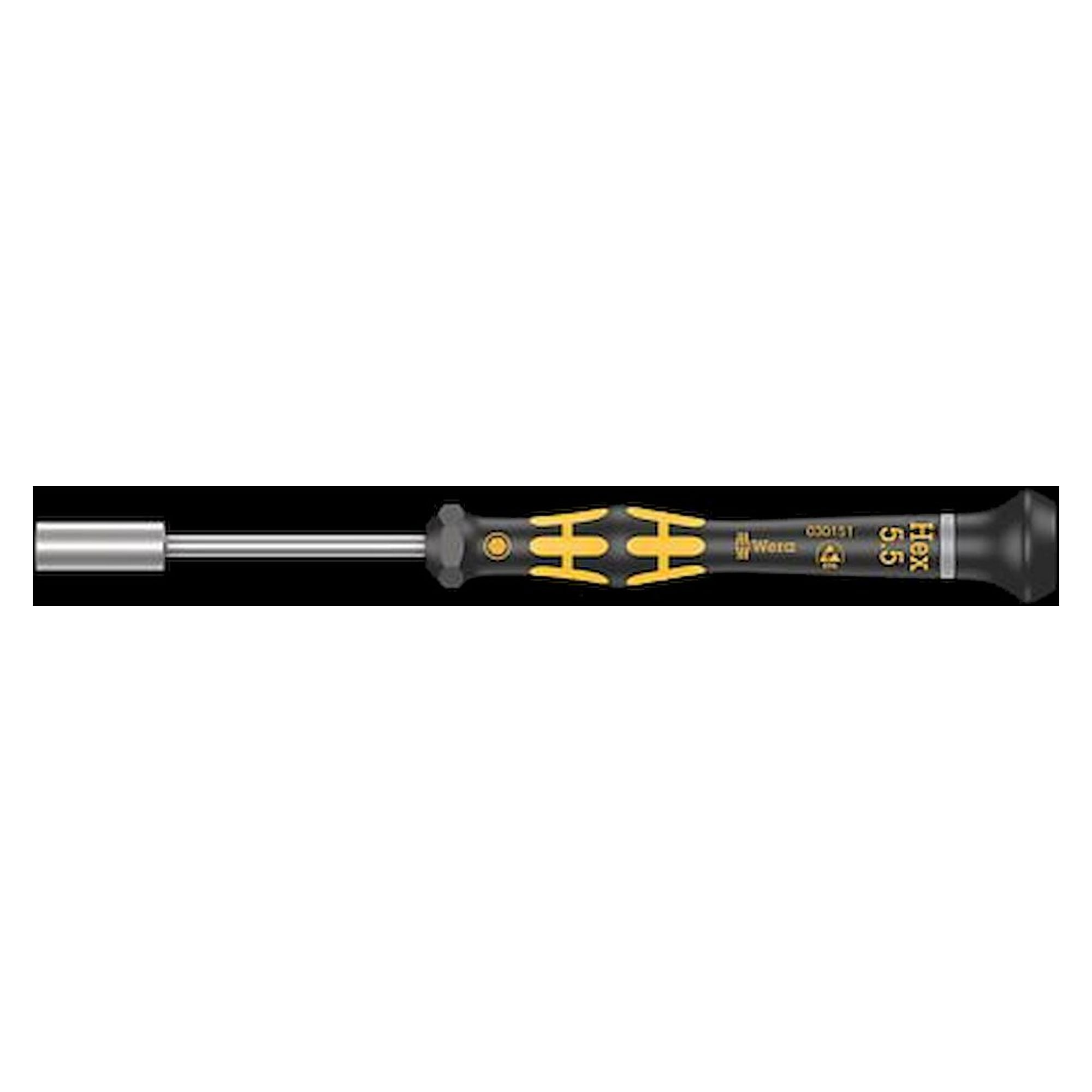 WERA 5030415001. 1569 ESD Micro SW 3.2 x 60 mm ESD socket wrench