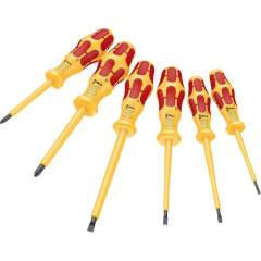 WERA 5051575001. Screwdriver set 1060 i/1062 i/6 Kraftform VDE, 6 pieces