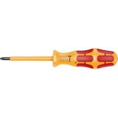 WERA 5051611001. VDE-insulated Kraftform cross-recess screwdriver 1065 i, PZ 1 x 80 mm